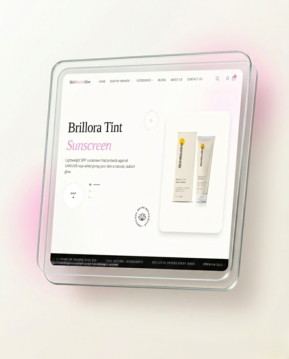Skin Routine project preview